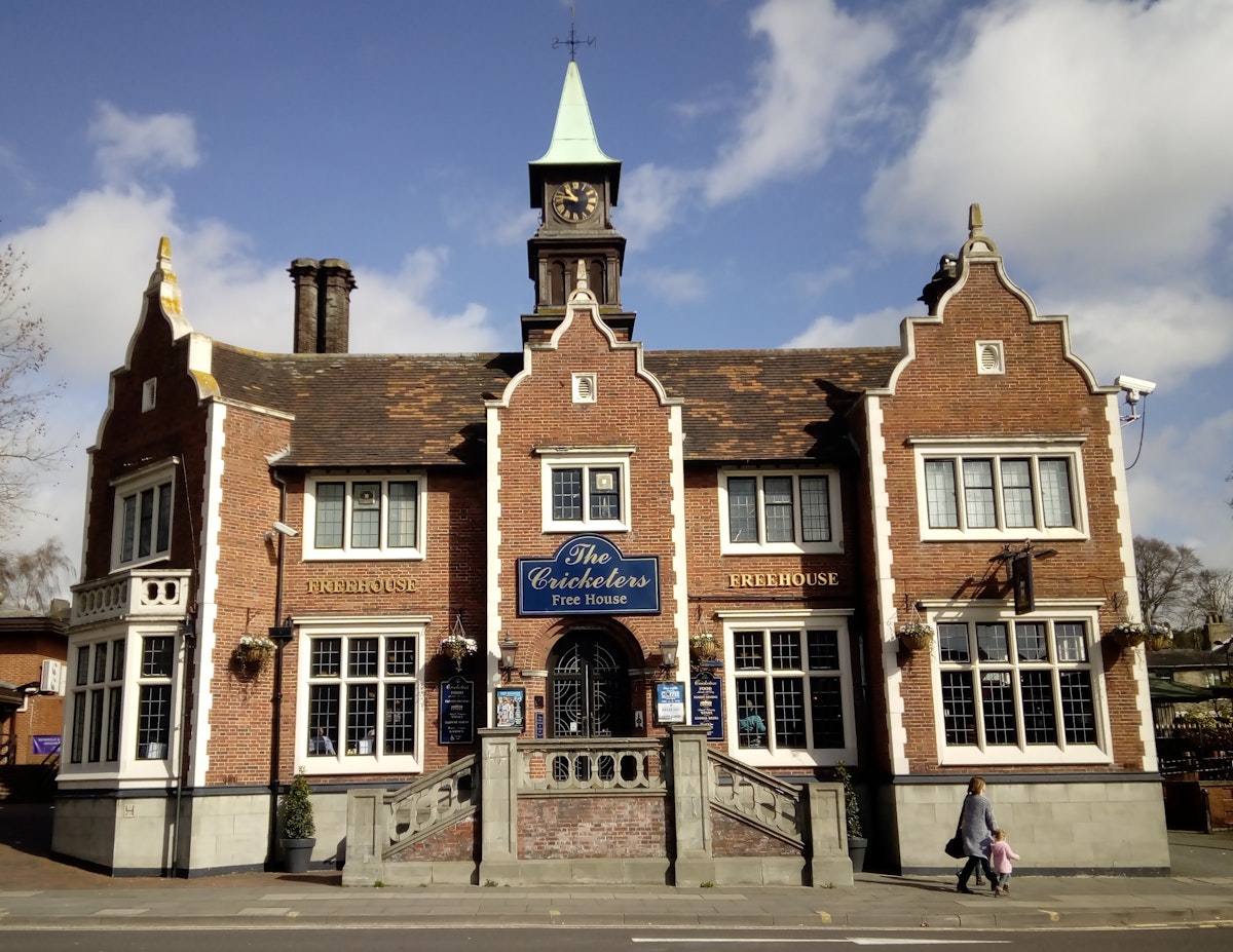 The Cricketers on Crown Street in Ipswich